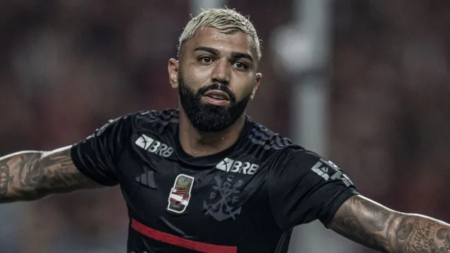 Flamengo pode dar 'descontão' e assinar venda de Gabigol para a Premier League. Foto: Talita Gouvea/AGIF