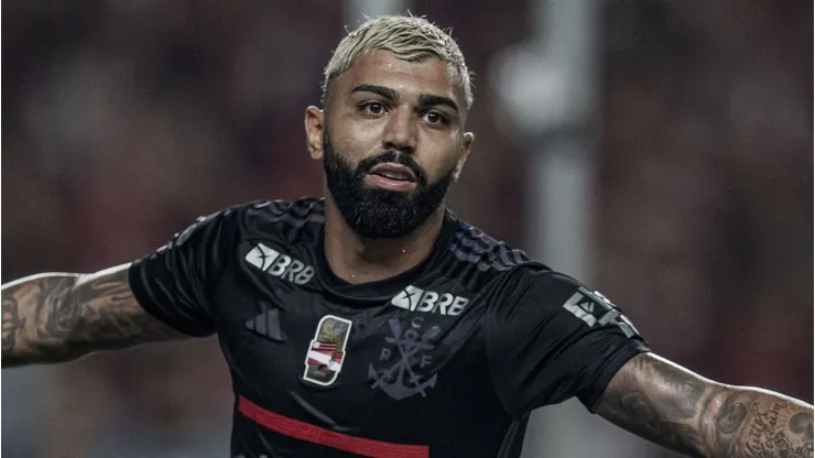 Flamengo pode dar 'descontão' e assinar venda de Gabigol para a Premier League. Foto: Talita Gouvea/AGIF