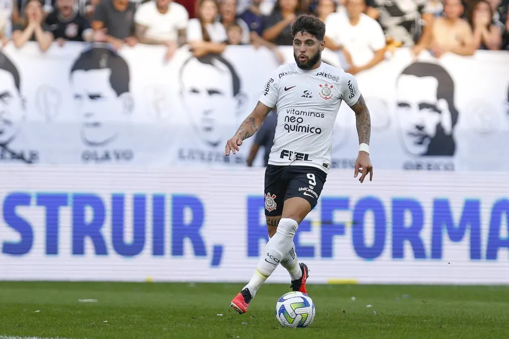 Yuri Alberto em ação no Corinthians. Foto: Ricardo Moreira/Getty Images