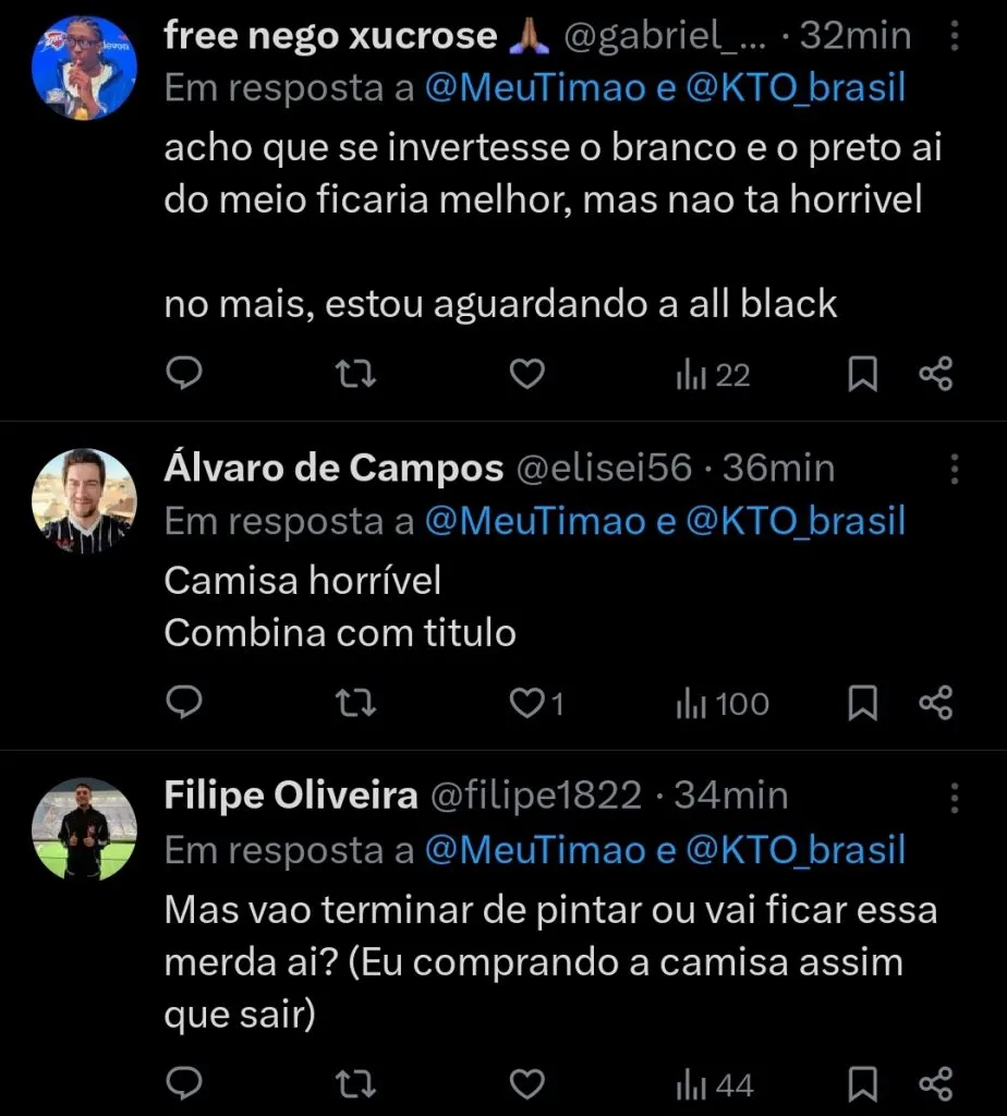 Repercussão via Twitter