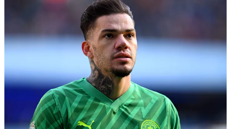Ederson pelo Manchester City (Photo by Michael Regan/Getty Images)