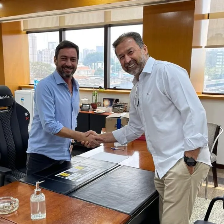 Duílio e Augusto Melo | Foto: Divulgação/Corinthians