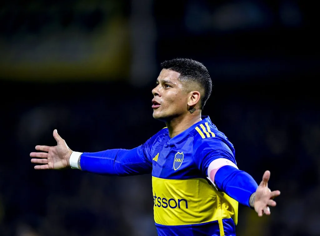 Argentino no duelo diante do Union (Photo by Marcelo Endelli/Getty Images)