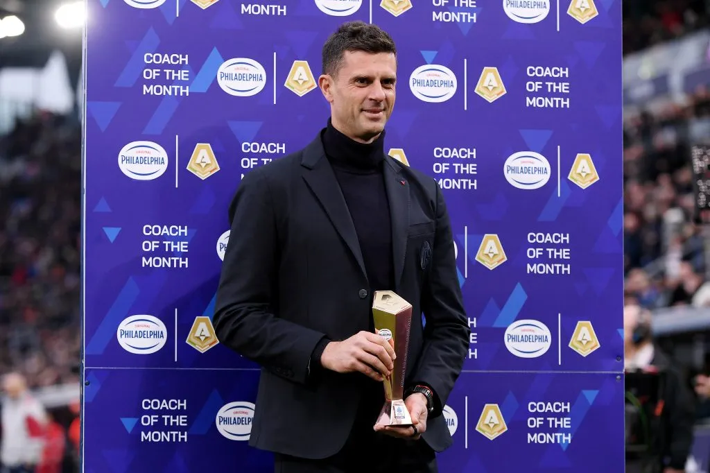 Thiago Motta eleito o melhor técnico do mês na Serie A. (Photo by Alessandro Sabattini/Getty Images)