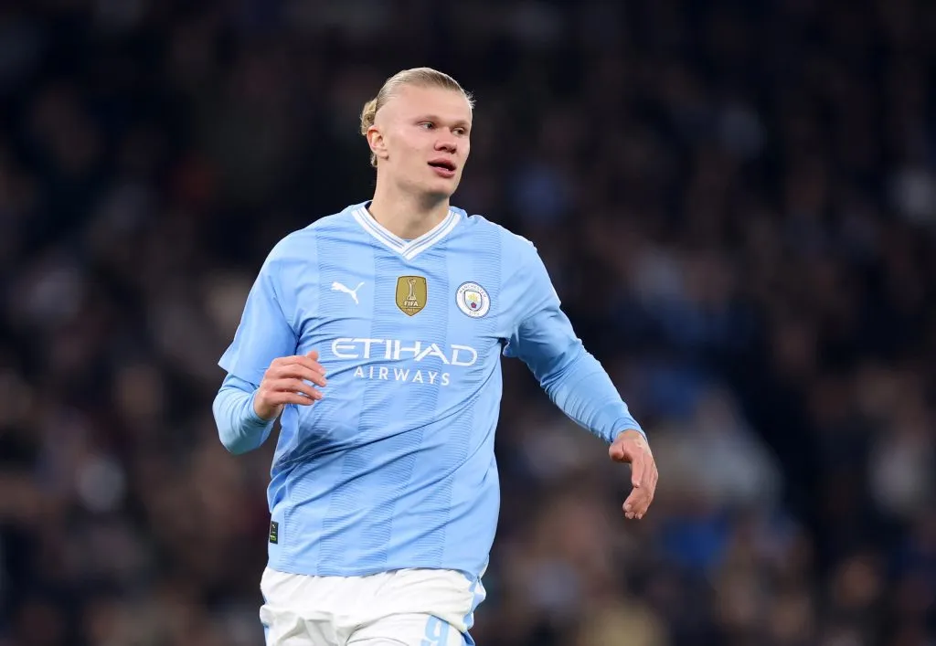 Haaland virou alvo do Barcelona (Foto: Catherine Ivill/Getty Images)
