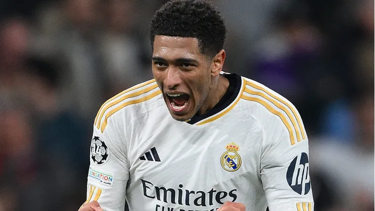 Real Madrid corre o sério risco de perder Bellingham para grande rival da Champions. (Photo by David Ramos/Getty Images)