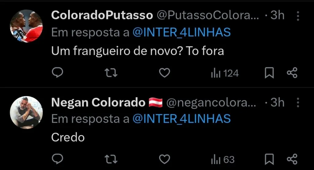 Repercussão via Twitter