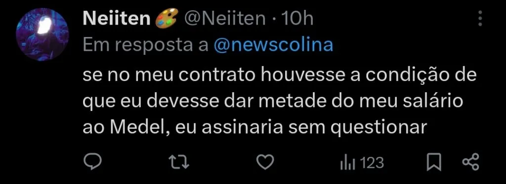 Repercussão via Twitter