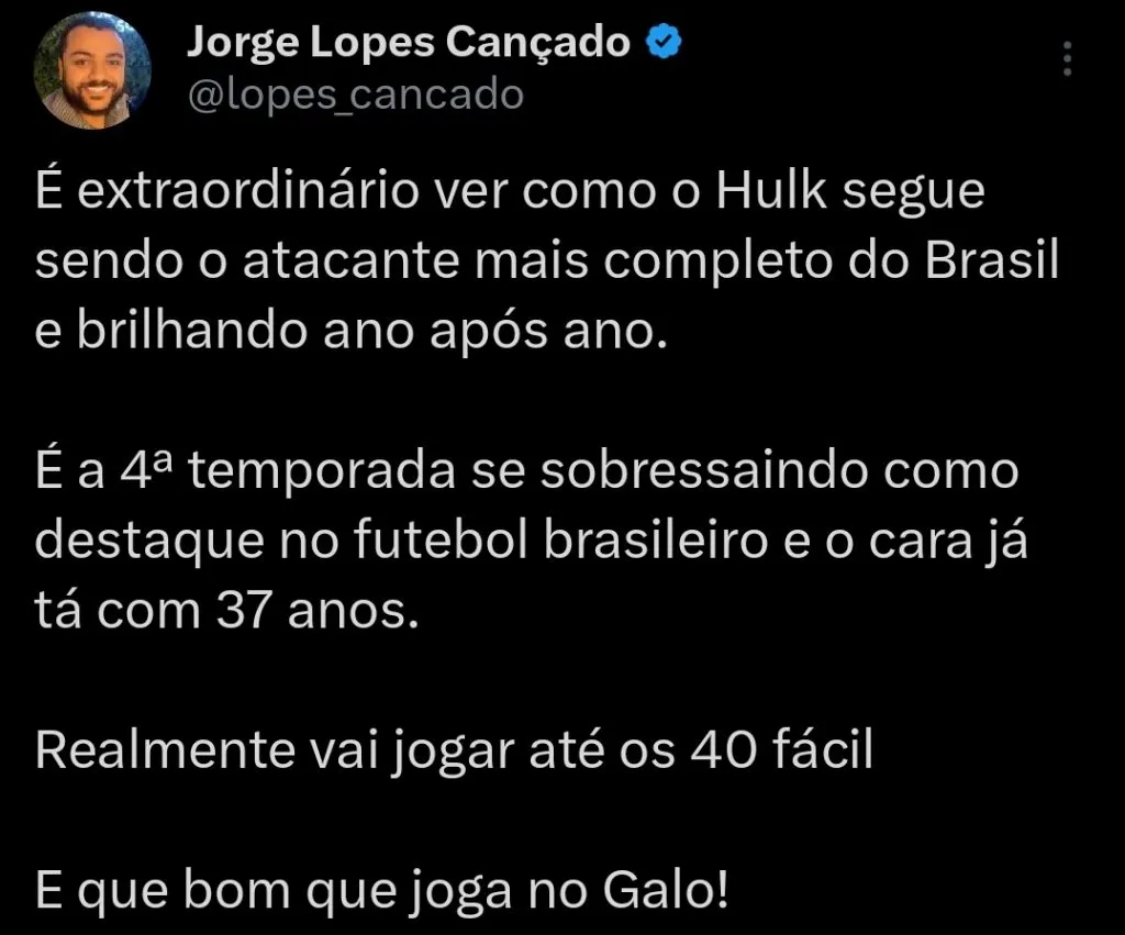 Repercussão via Twitter