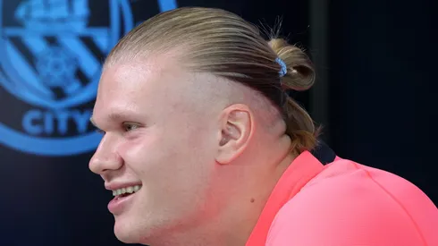 Erling Haaland of Manchester City (Photo by Alex Livesey/Getty Images)