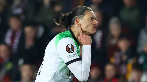 Opinião Os números de Darwin Nunez em Liverpool mostram que ele merece respeito. (Photo by Alexander Hassenstein/Getty Images)