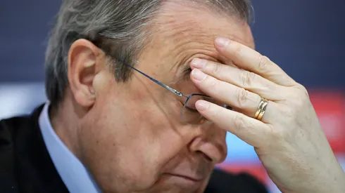 Florentino responde sobre Davies e Mbappé. Foto: Gonzalo Arroyo Moreno/Getty Images