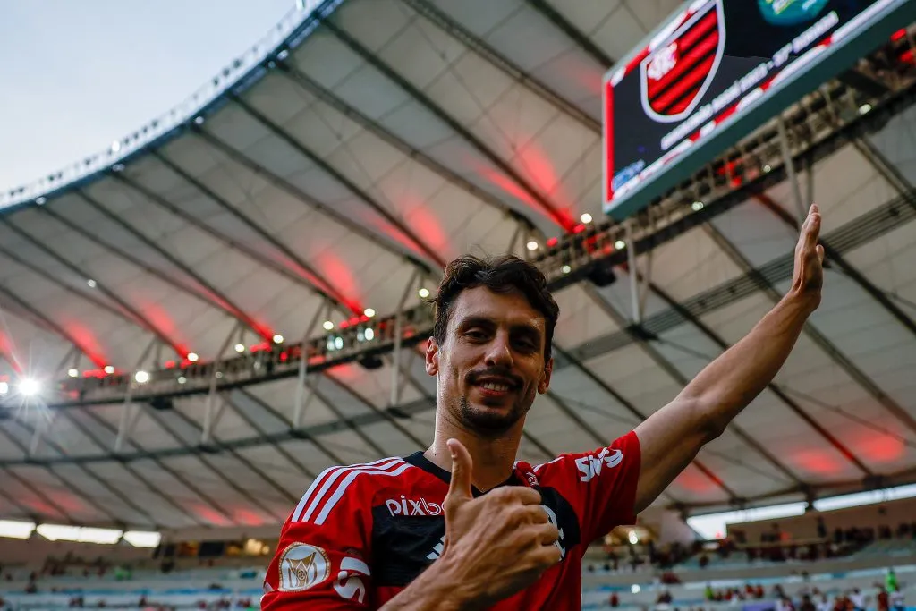 Rodrigo Caio é alvo gremista. (Photo by Buda Mendes/Getty Images)