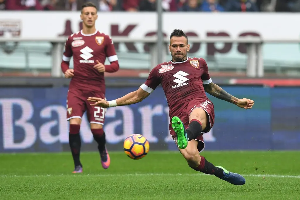 Leandro Castan of FC Torino.  (Photo by Valerio Pennicino/Getty Images)