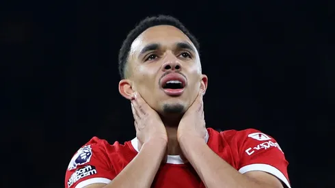 Arnold provoca e é respondido. Foto: Clive Brunskill/Getty Images