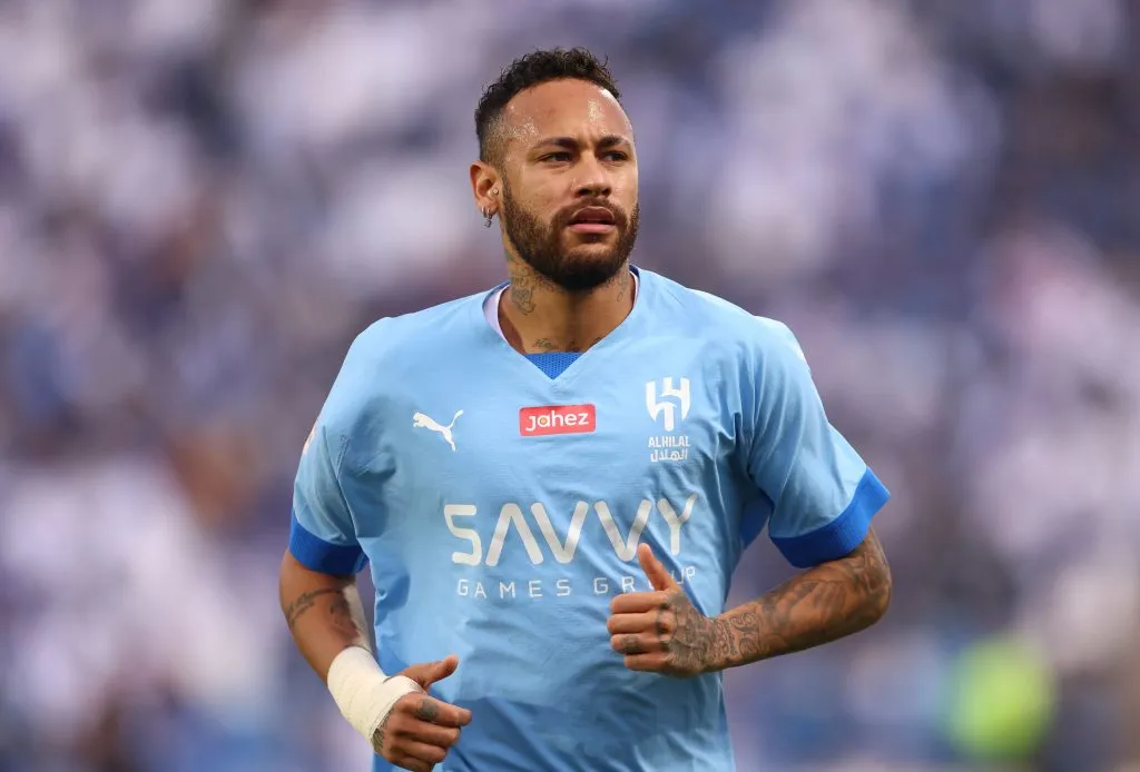 Neymar of Al Hilal (Photo by Francois Nel/Getty Images)