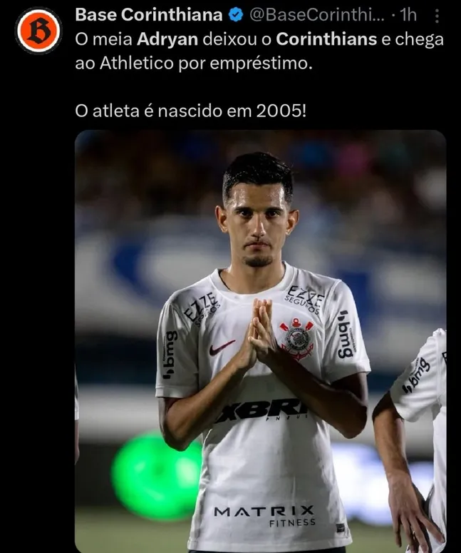 Repercussão via Base Corintiana