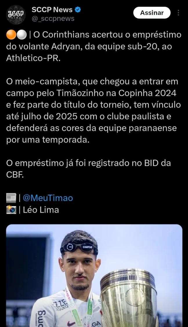 Repercussão via Twitter