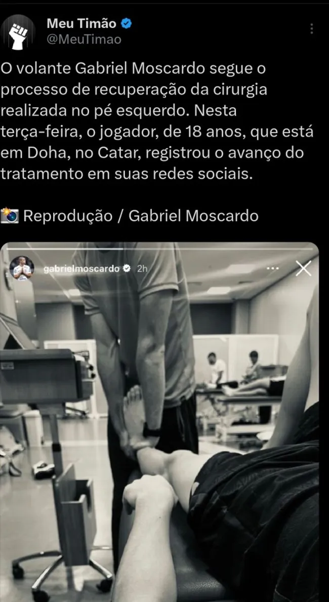 Situação atual de Moscardo