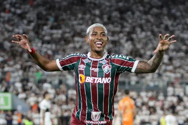 John Kennedy aparece como artilheiro no Fluminense. Foto:luminense Christian Alvarenga/Getty Images