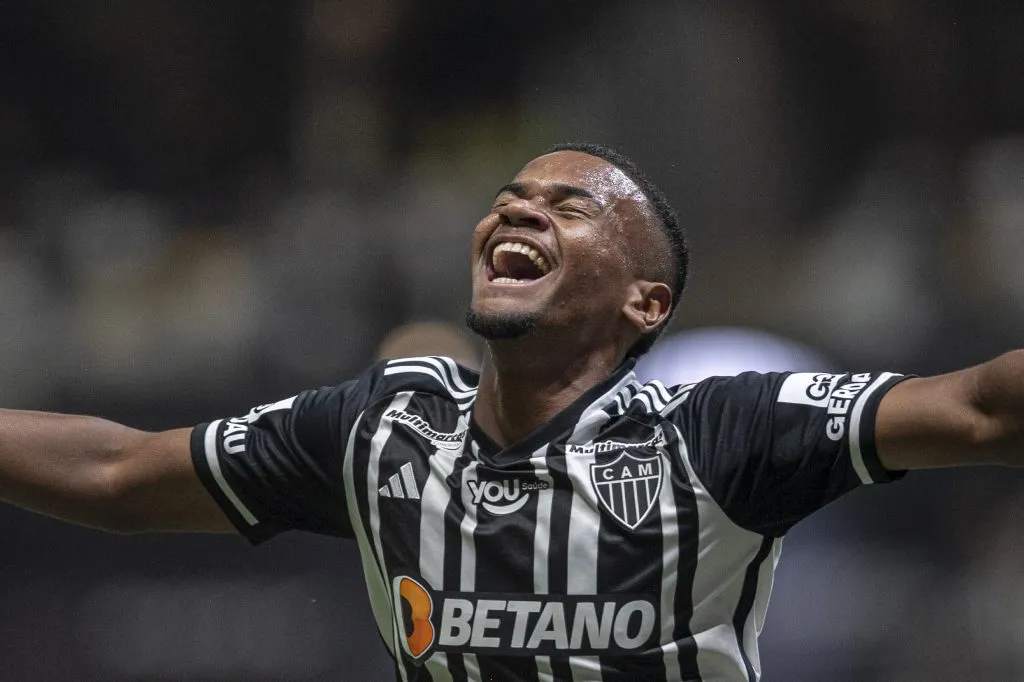 Alisson em ação pelo Galo. Foto: Alessandra Torres/AGIF