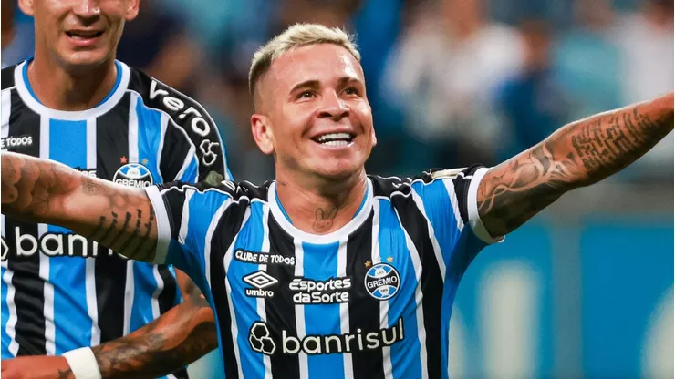R$ 25 milhões: Soteldo, do Grêmio, tem martelo batido no River Plate. Foto: Maxi Franzoi/AGIF