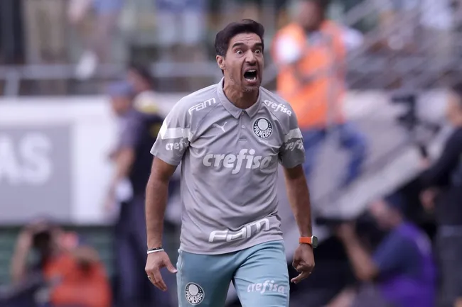 Abel Ferreira head coach of Palmeiras . (Photo by Alexandre Schneider/Getty Images)
