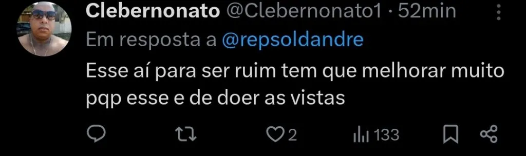 Repercussão via Twitter