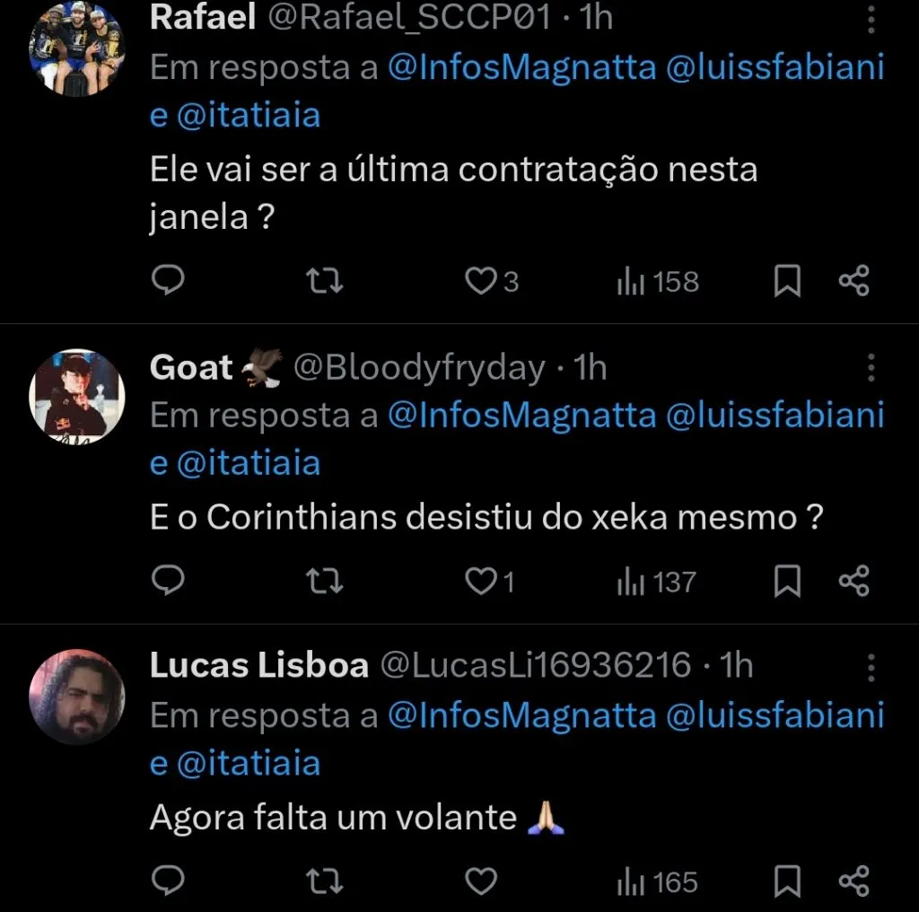 Repercussão via Twitter