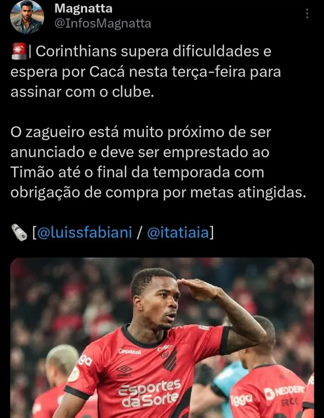 Repercussão via Twitter