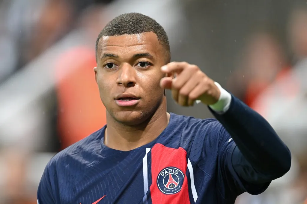 Mbappé em fim de contrato junto ao PSG. Foto: Michael Regan/Getty Images