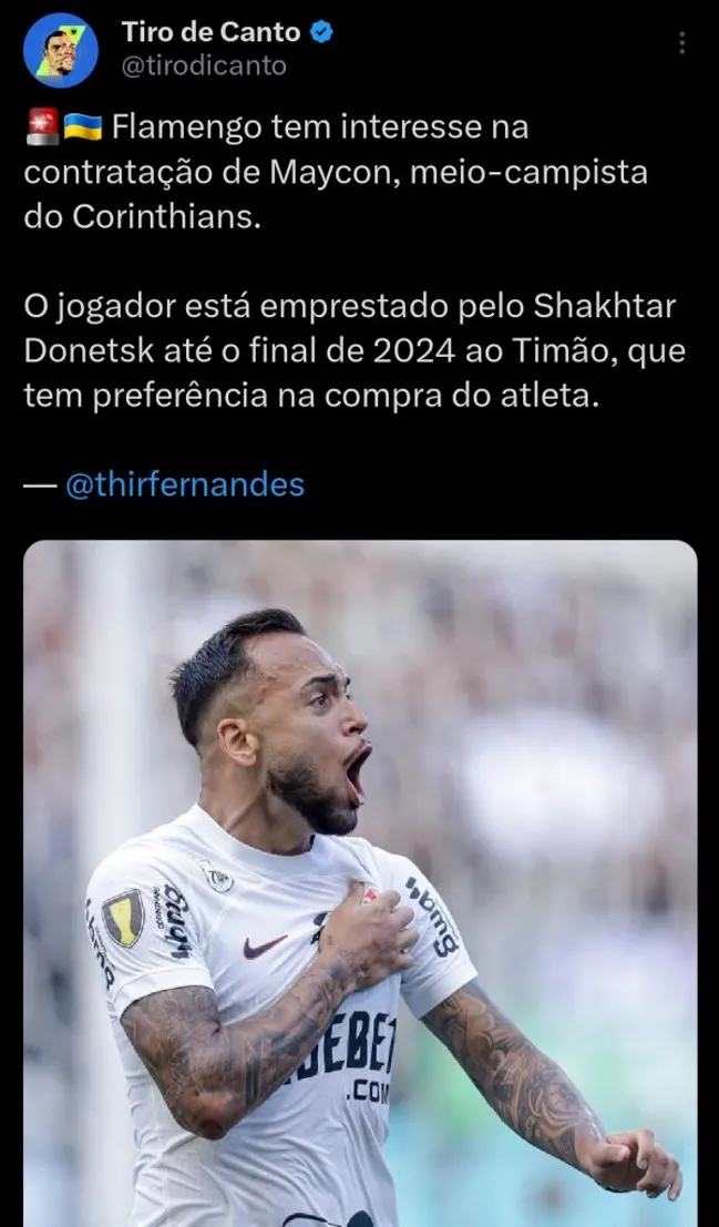 Repercussão via Twitter