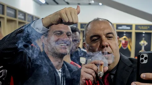 Diretor do Flamengo critica CBF. Foto: Marcelo Cortes/CRF