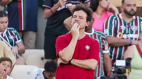 Diniz abriu o jogo após novo tropeço do Flu em clássico (Foto: Lucas Merçon/Fluminense FC/Divulgação)