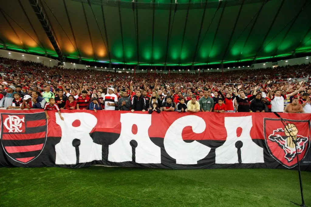 Torcida do Flamengo no Maracanã. (Photo by Ricardo Ramos/Getty Images)