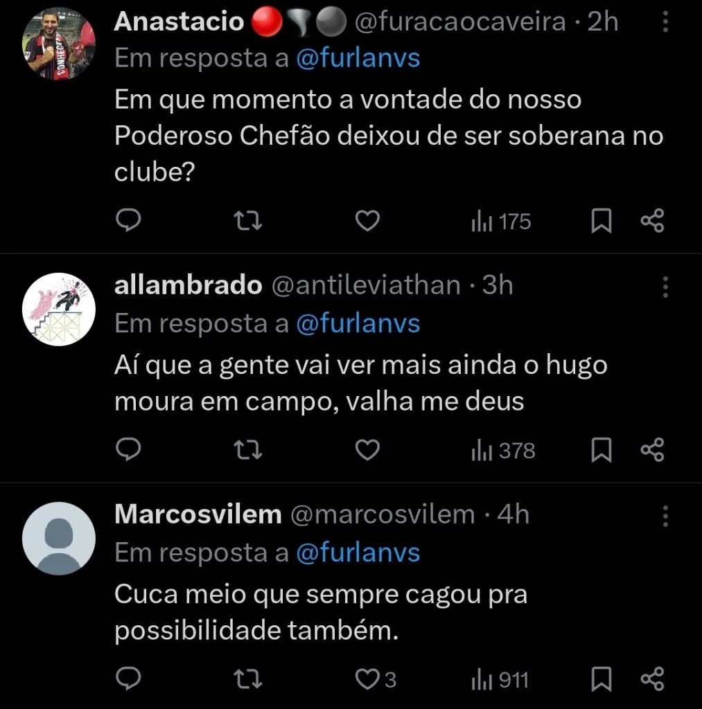 Repercussão via Twitter