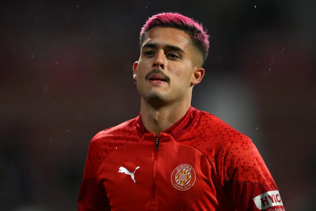 Yan Couto em ação pelo Girona (Photo by David Ramos/Getty Images)