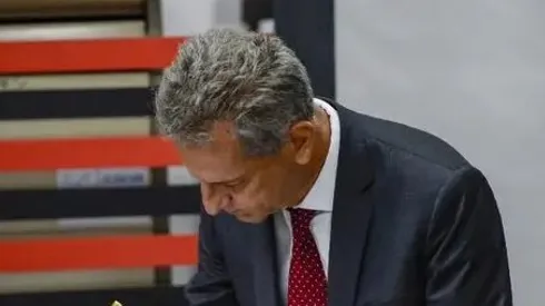 Flamengo define meta ousada com Landim. Foto: Marcelo Cortes/Flamengo