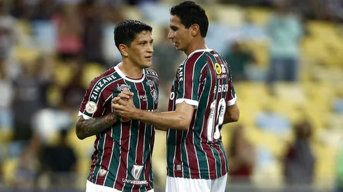 German Cano of Fluminense . (Photo by Wagner Meier/Getty Images)
