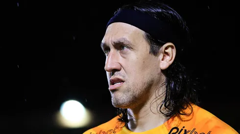 O goleiro se manifestou no vestiário do Corinthians (Foto: Buda Mendes/Getty Images)
