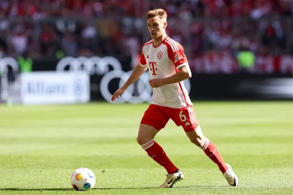 Joshua Kimmich of FC Bayern München . (Photo by Alexander Hassenstein/Getty Images)