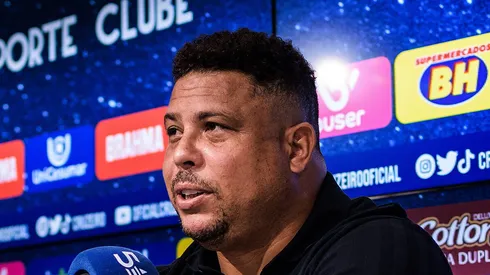 Ronaldo toma decisão importante na Raposa. Foto: Gustavo Aleixo/Cruzeiro