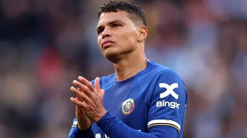 Thiago Silva of Chelsea. (Photo by Julian Finney/Getty Images)
