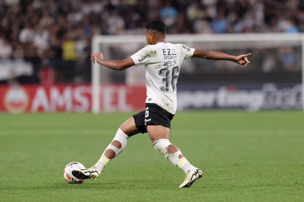 Wesley jogador do Corinthians Foto: Anderson Romao/AGIF