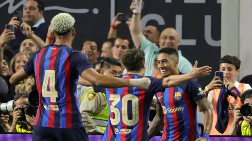 Barcelona aceita venda de estrela do elenco para o Manchester United com uma condição. (Photo by Ethan Miller/Getty Images)