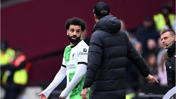 Mohamed Salah of Liverpool . (Photo by Justin Setterfield/Getty Images)