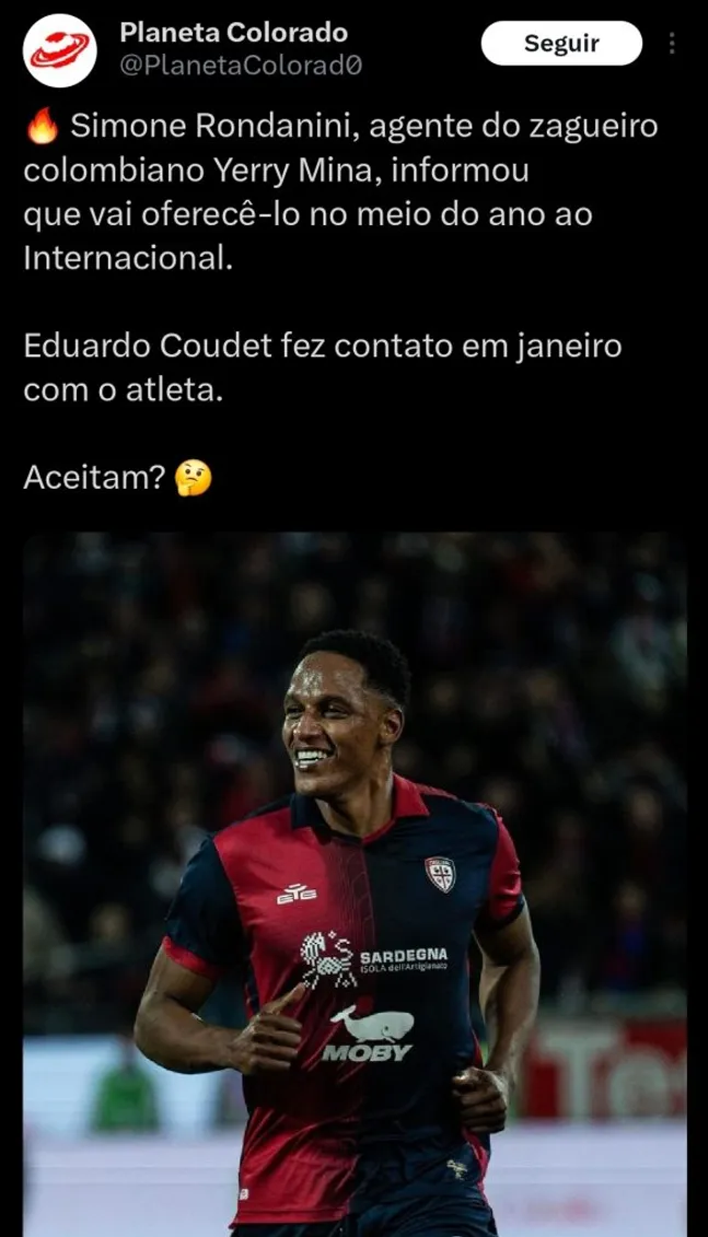 Repercussão via Twitter