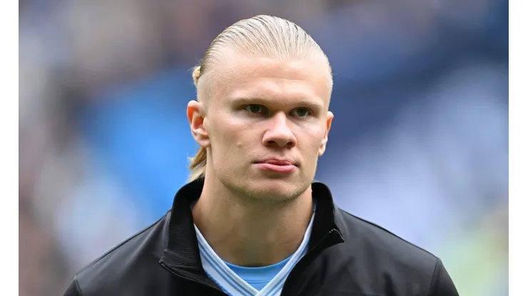 Haaland, atacante do Manchester City. (Photo by Michael Regan/Getty Images)