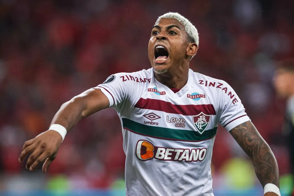 Atacante enfrentando o Internacional. Foto: Maxi Franzoi/AGIF