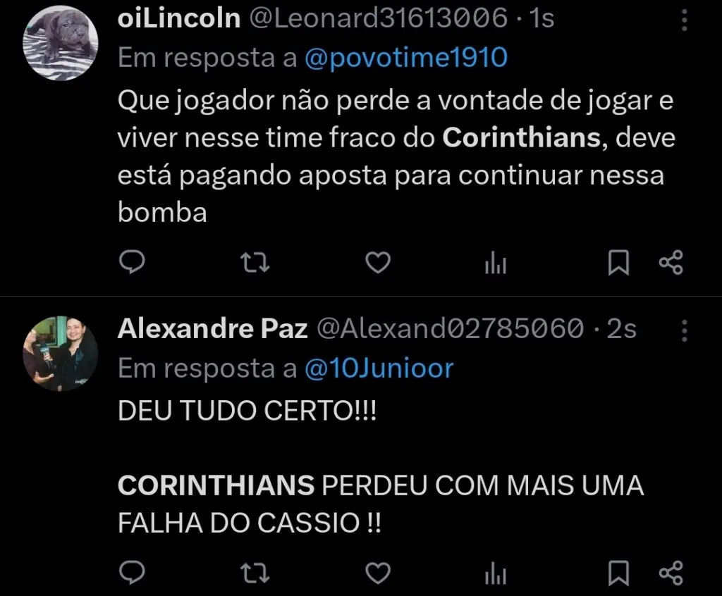 Repercussão via Twitter